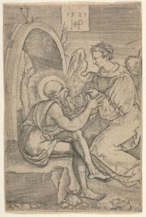 Saint Jerome and the Angel