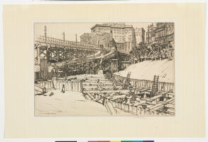 New Right-of-Way West of East 49th Street