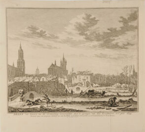 Delft After Being Sacked, 1654