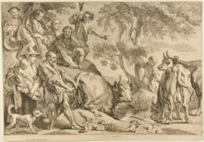 Cacus Stealing the Cattle of Hercules