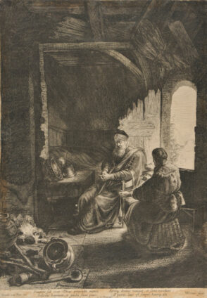 Paupere sub tecto Tobias … honorq tibi