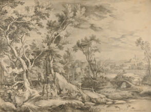 Landscape with Abraham and the Three Angels