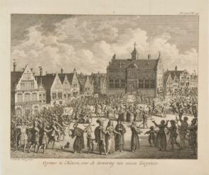 Oproer te Hoorn, over de invoering van nieuwe Excynzen