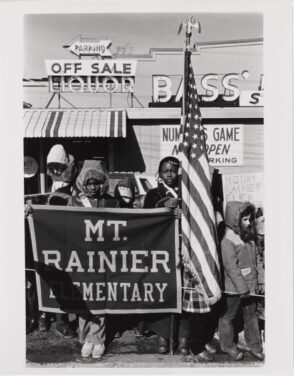Olympic Torch Run, Baltimore-D.C. Line.