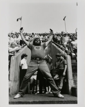 Wild Bill Hagey, Oriole Game at Memorial Stadium, Baltimore.