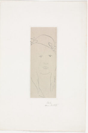 Loulou au chapeau fleuri