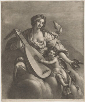 Hebe and Cupid Among the Clouds