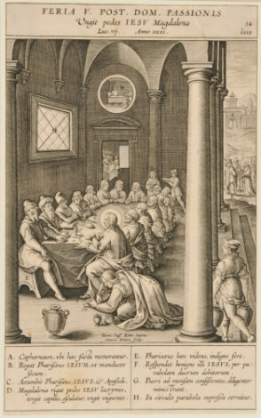Feria V post dom passionis ungit pedes iesv Magdalena