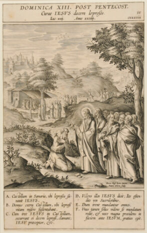 Dominica XIII post pentecost curat iesvs decem leprosos