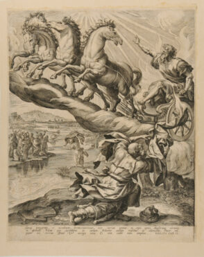 The Ascension of Elijah in the Chariot of Fire