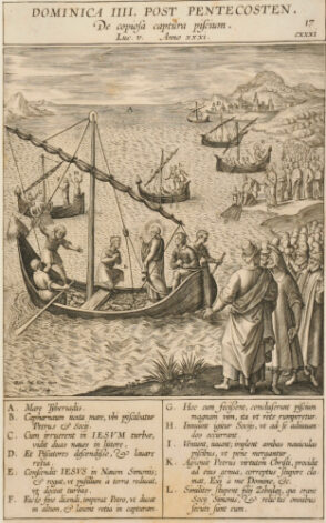 Dominica IIII post pentecosten de copiosa capturs piscium