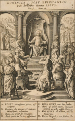 Dominica I post epiphaniam cum doctoribus disputat iesvs