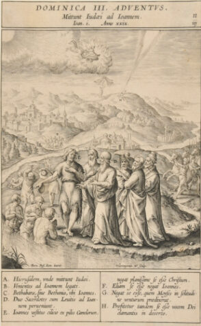 Dominica III adventus mittunt iudaei ad ioannem