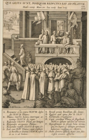 Quae gesta sunt postquam reductus est ad pilatum