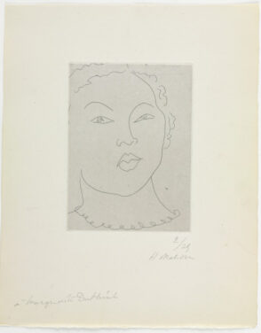 Martiniquaise, étude pour “Fleurs du Mal”