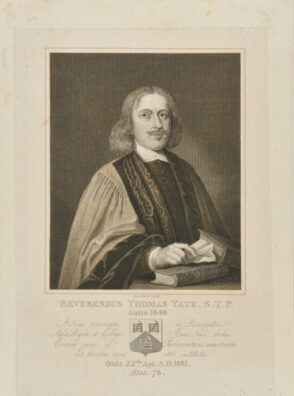 Reverendus Thomas Yate, S.T.P.