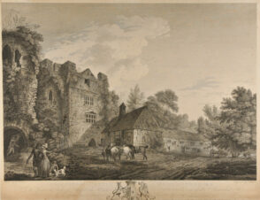 Chepstow Castle in Monmouthshire