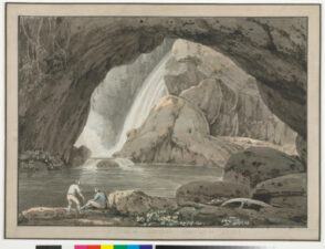 A View of the Cascade of Neptune’s Grotto at Tivoli