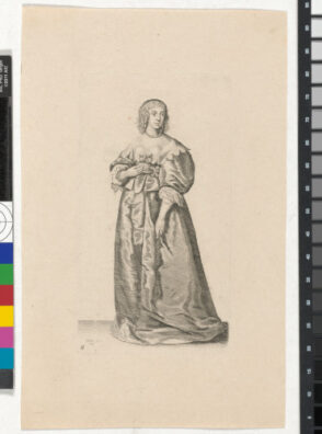 Lady with Pearl Bracelets