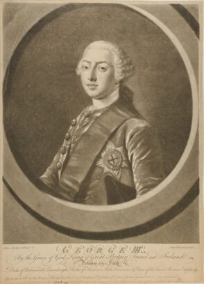 George III by the Grace of God, King of Great Britain, France and Ireland