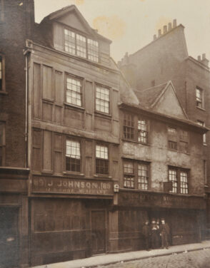 Old Houses in Drury Lane