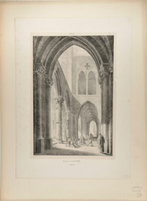 Eglise de la ville d’Eu, intérieur