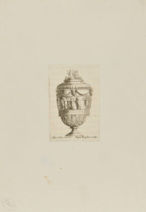 Urn with Funeral Procession