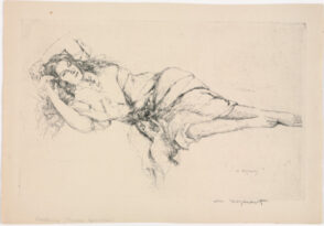 Reclining (Theresa Bernstein)