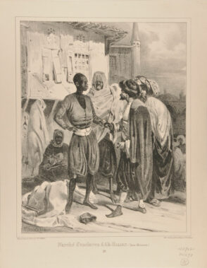 Marché d’esclaves à Ak-Hissar. (Asie Mineure.)