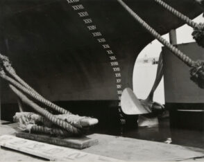 Ship Launching in Portland, Maine