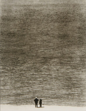 Two Little Men and the Ocean