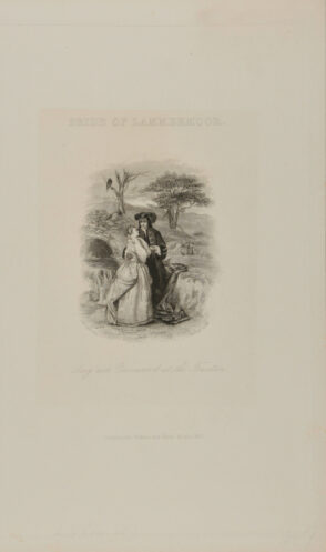 Lucy and Ravenswood at the Fountain