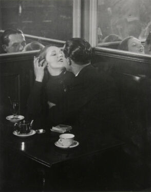 Lovers in a Small Café near the Place d’Italie