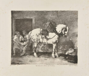 Cheval que l’on ferre