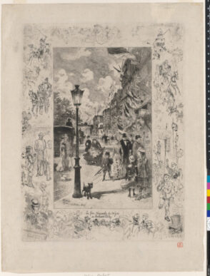 National Holiday on the Boulevard Clichy