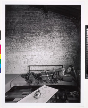 Margaret Mcingana, who later became famous as the singer Margaret Singana, Zola, Soweto, October 1970