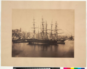 Ships in the Harbor at Sète