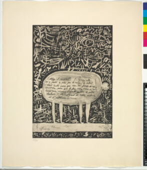 From the portfolio “21 Etchings and Poems”