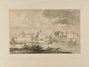 Vue de la ville de Delft