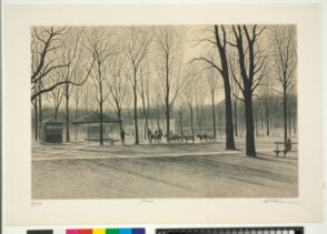 Ponies in Luxembourg Garden