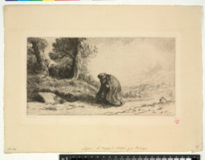 Voyageur supris par l’orage