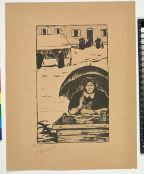 La Marchande ambulante or La Marchande de Bonbons