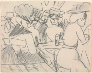 Women at an Outdoor Café