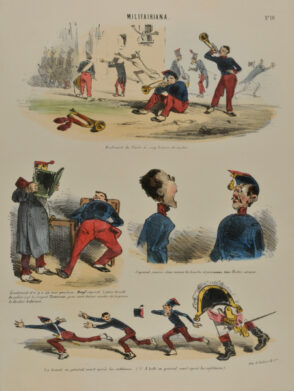 Plate 10 from the series “Militairiana”