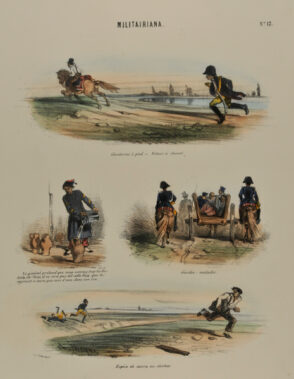 Plate 12 from the series “Militairiana”