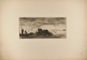 Transport de bois sur la glace