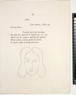 Untitled (head of a woman, published state)