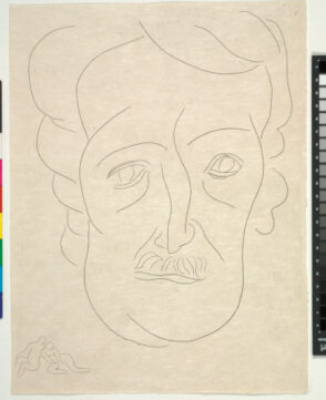 Elegy for Edgar Poe (published state, cancelled with remarques)