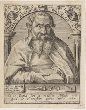 Portrait of Johann Hartung