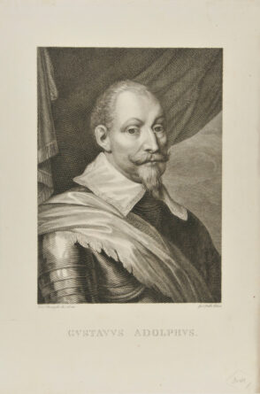 Portrait of Gustavus Adolphus